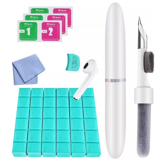 Earbuds Cleaning Pen Kit Compatible Airpods Bluetooth Earbuds Cleaning Putty - Picture 1 of 7